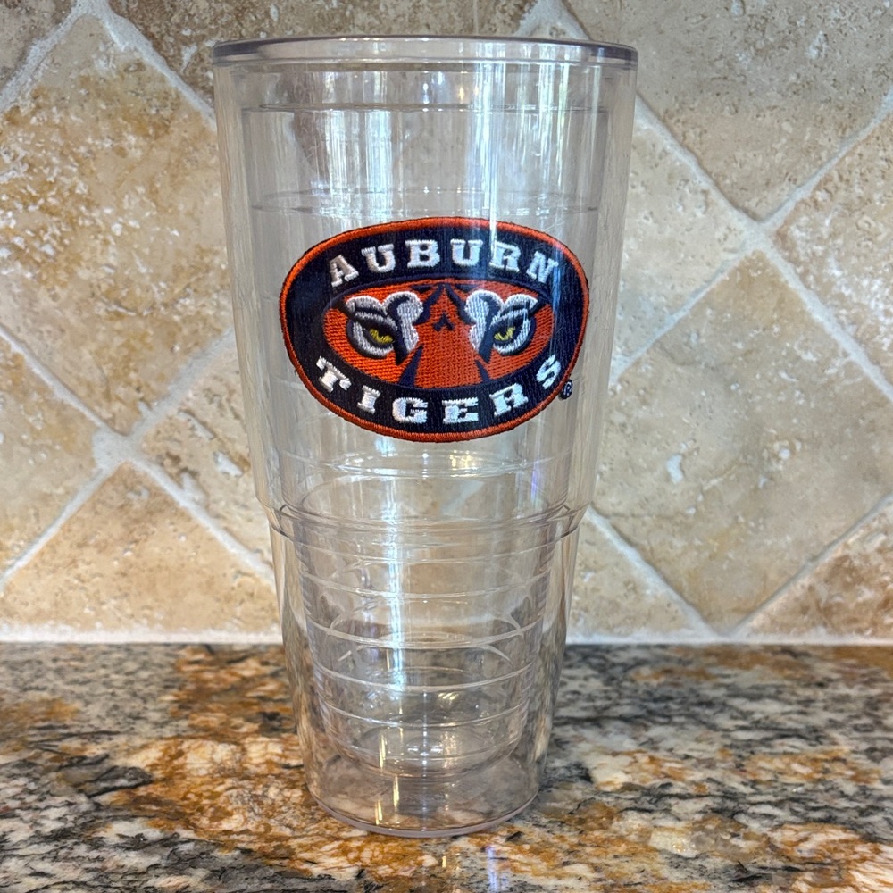 Auburn Tigers Tervis Clear Tumbler